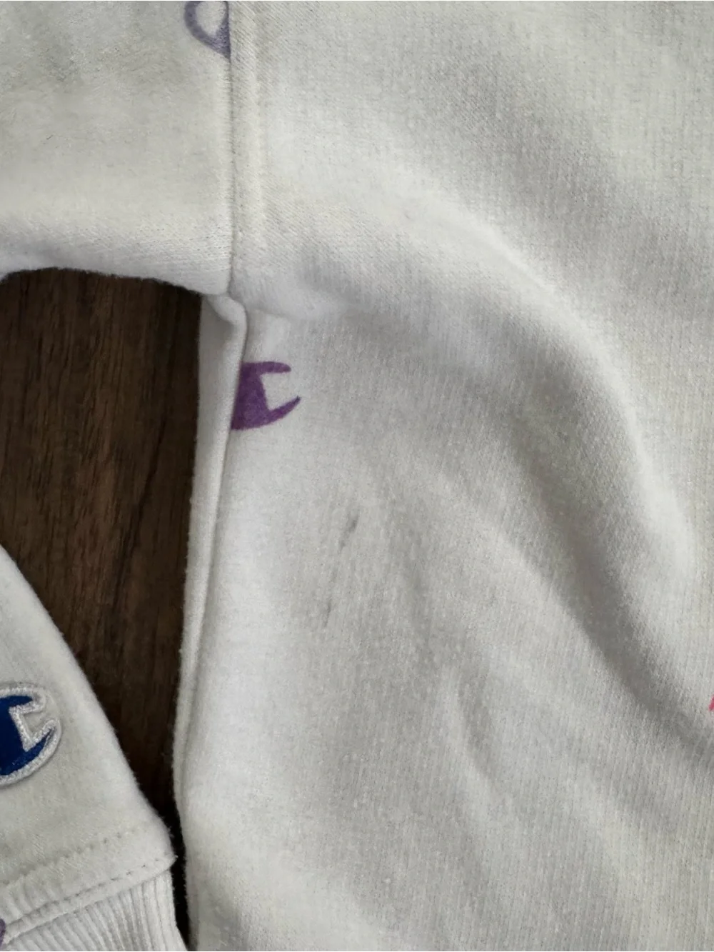 Champion white multicolor